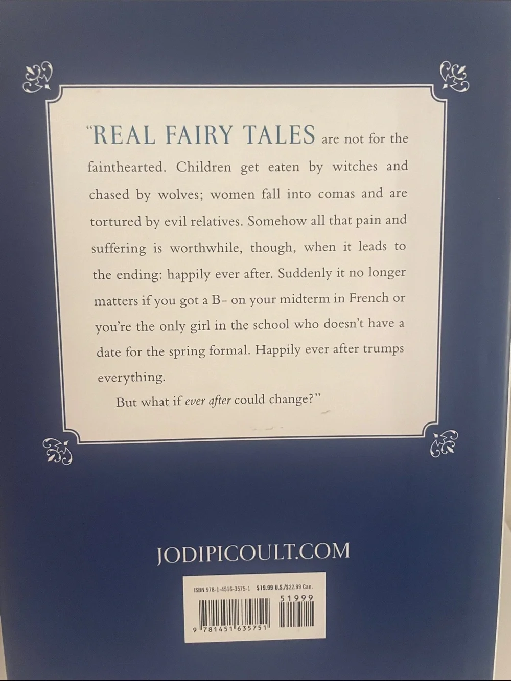 Jodi Picoult set of 3 Hardcover books